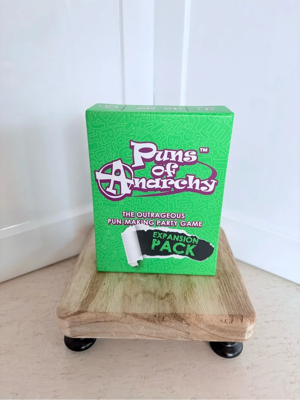 Puns of Anarchy Expansion Pack - Bright Green Party Game